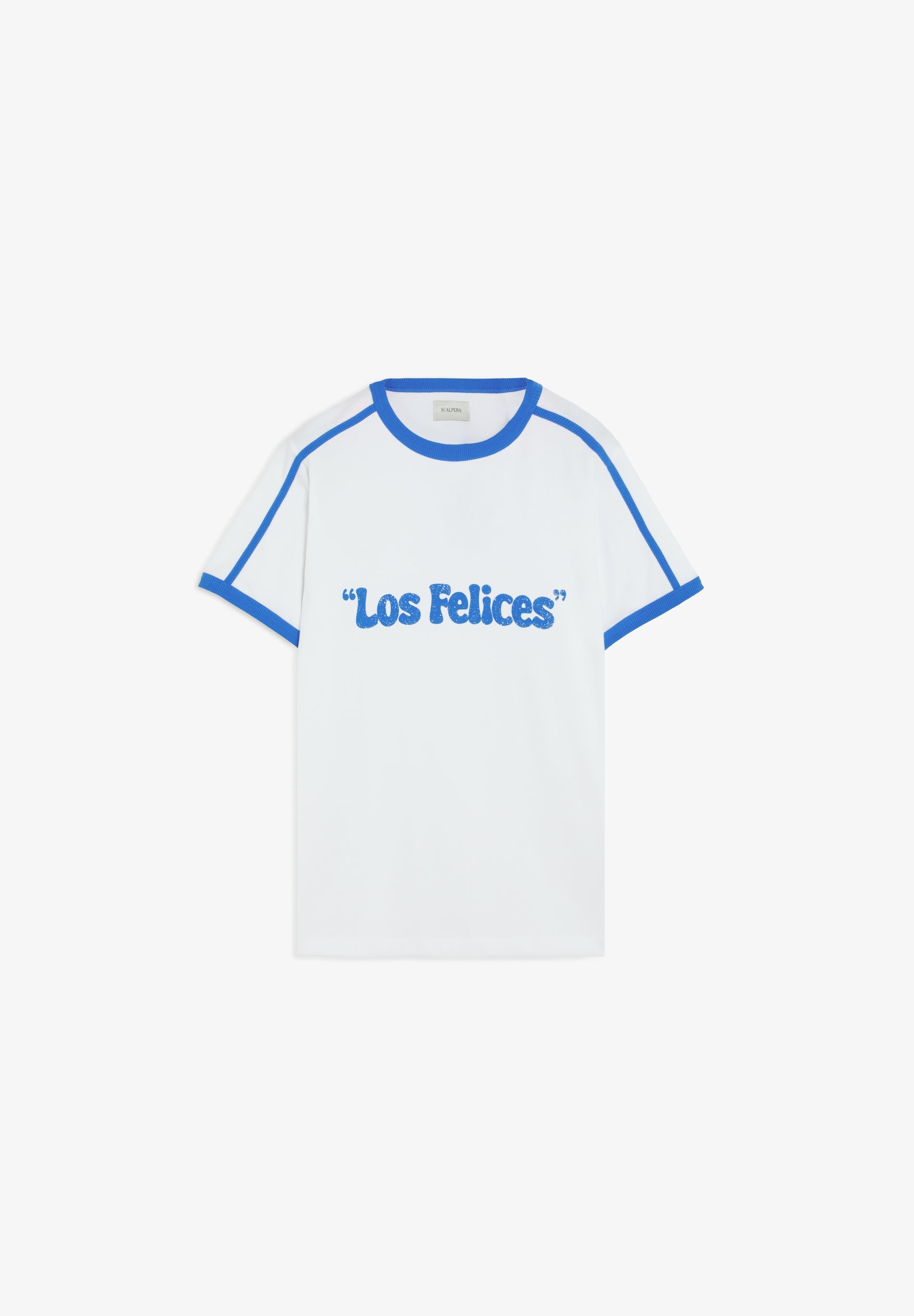 CONTRAST RIBBED T-SHIRT  | LE CHIRINGUITO