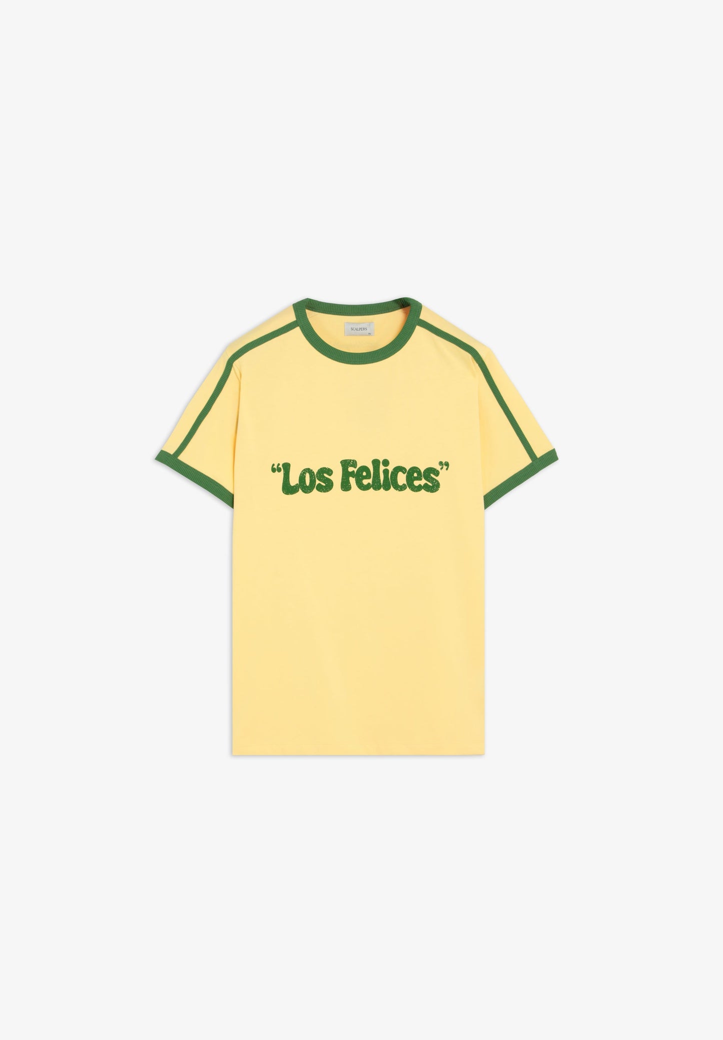 CONTRAST RIBBED T-SHIRT  | LE CHIRINGUITO