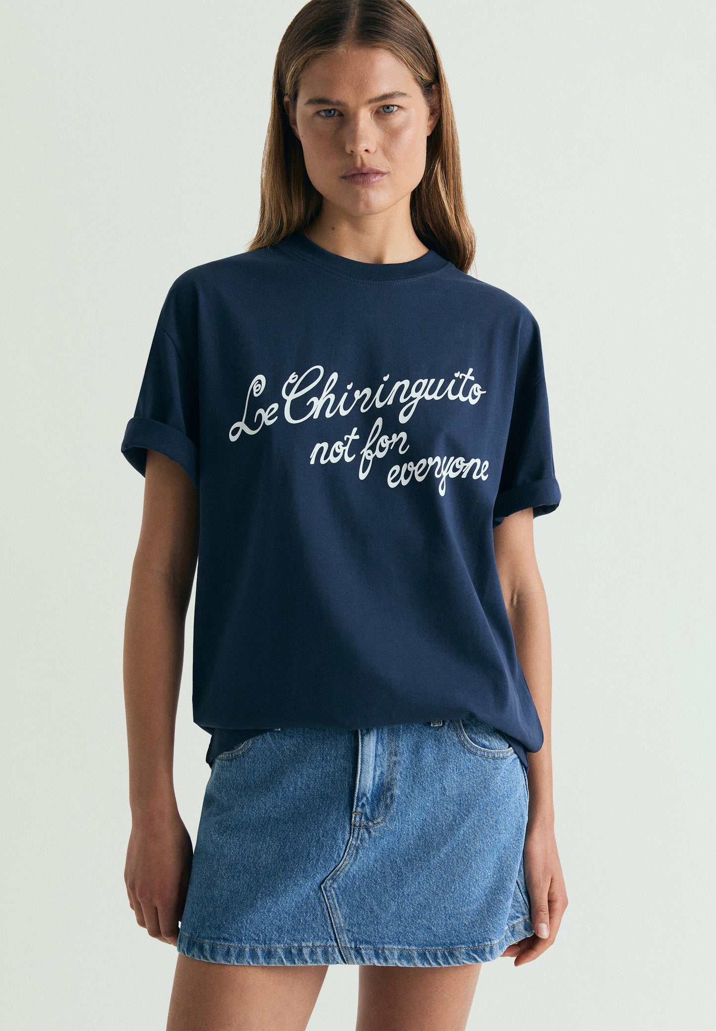 CONTRAST PRINT T-SHIRT | LE CHIRINGUITO