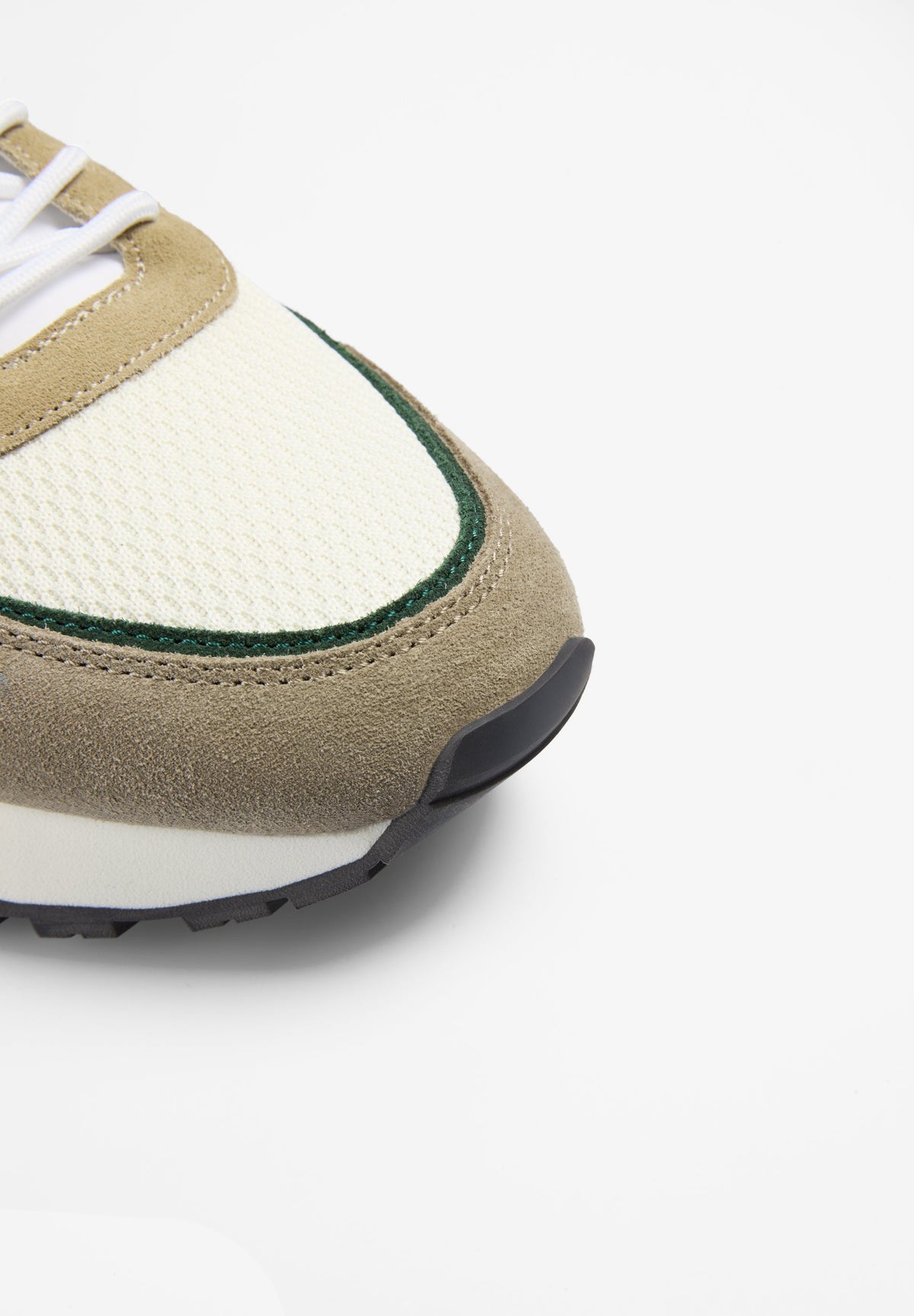 COMBINED LEATHER SNEAKERS