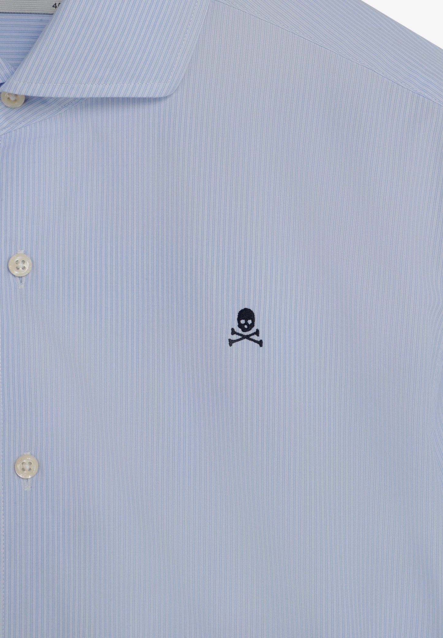 MICRO STRIPE COTTON SHIRT