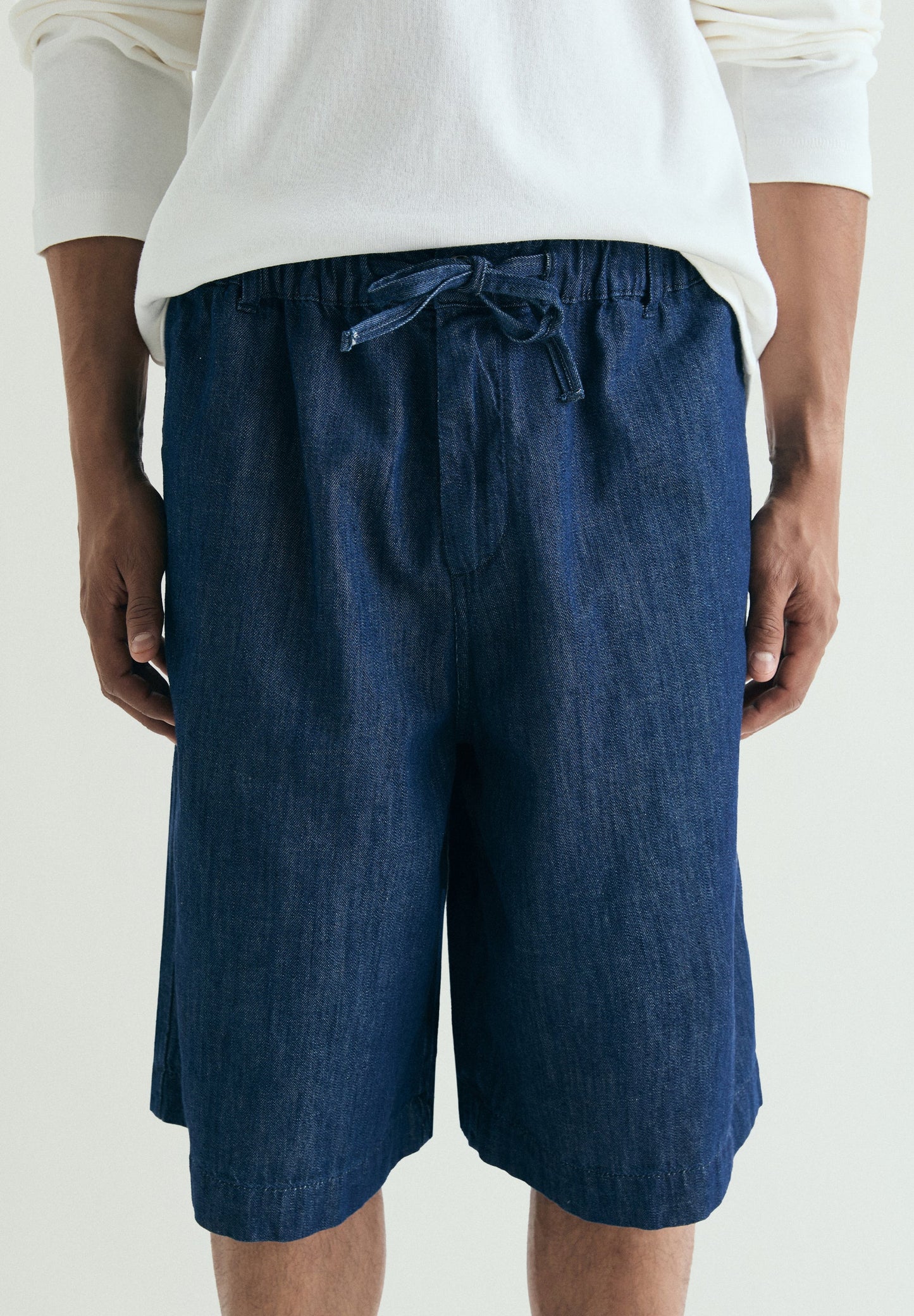 BAGGY FIT DENIM SHORTS
