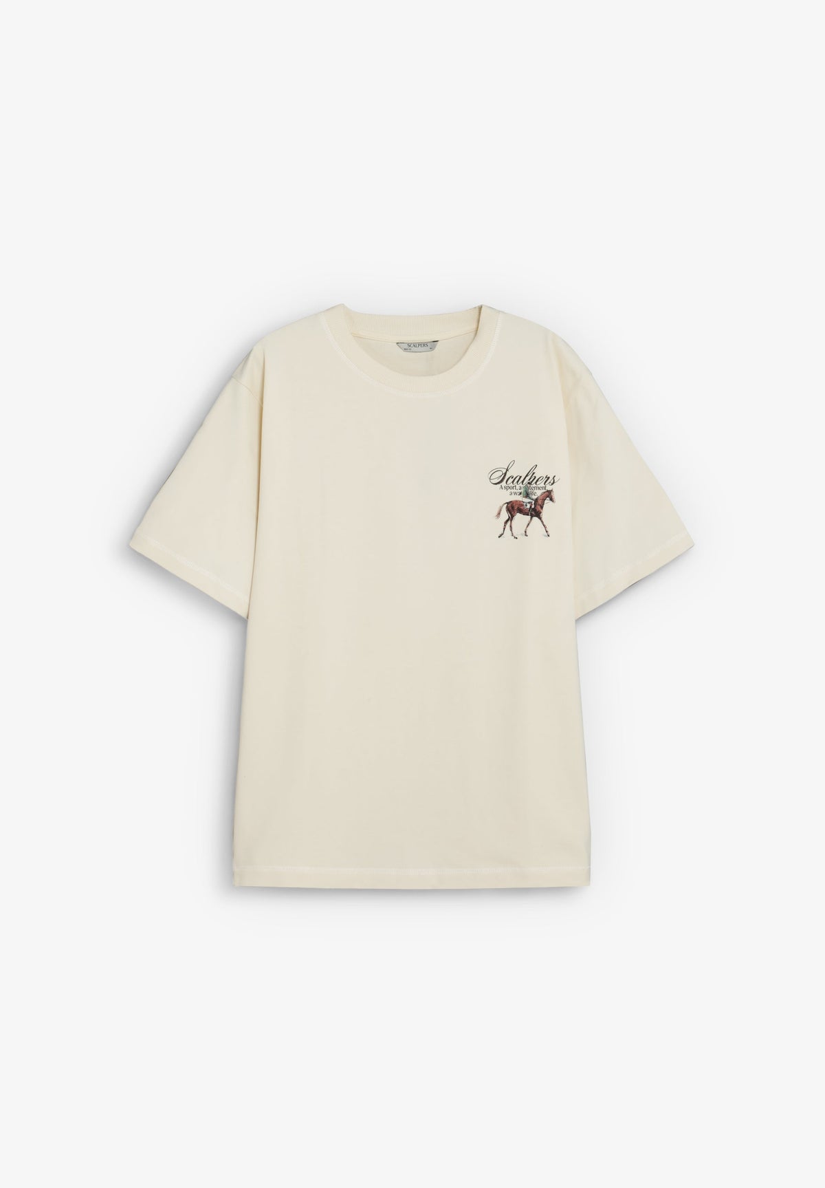 HEAVY JERSEY PRINTED T-SHIRT