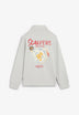 PRINTED HIGH NECK SWEATSHIRT