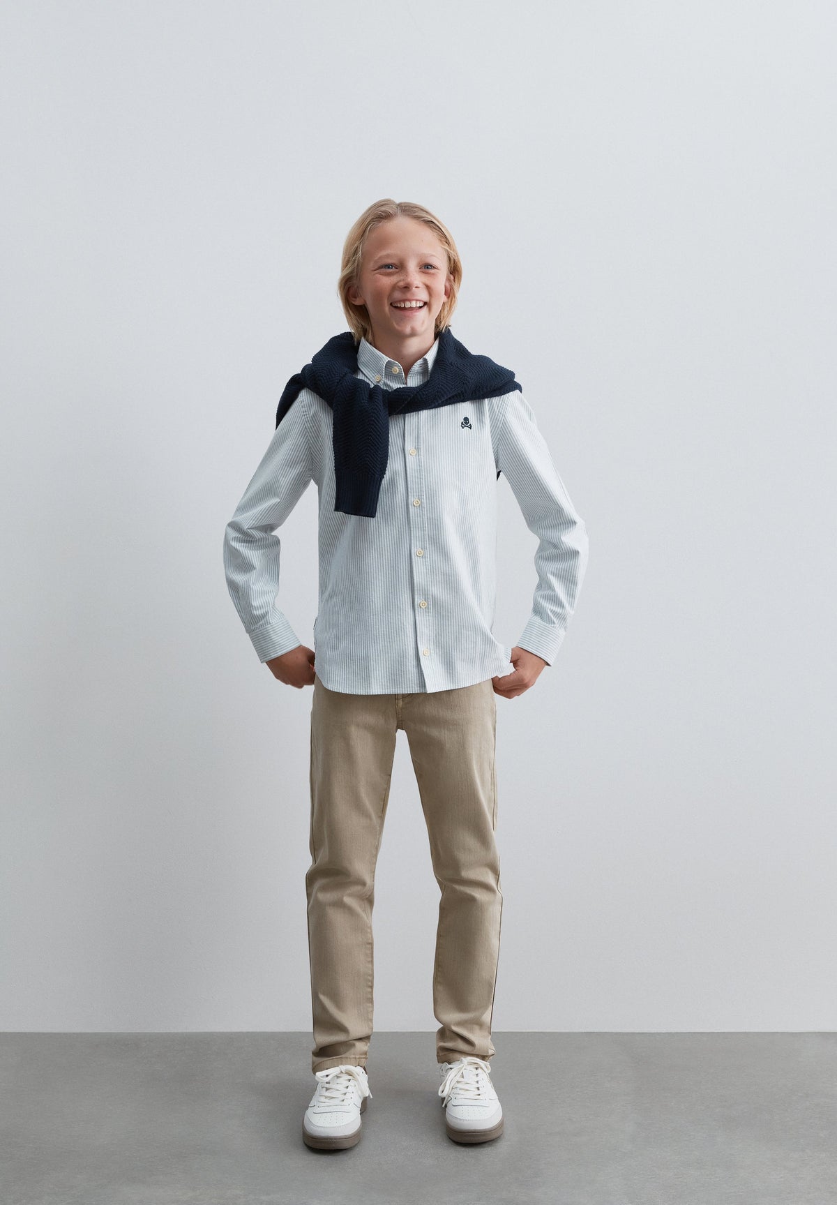 SCNEW OXFORD BD SHIRT KIDS