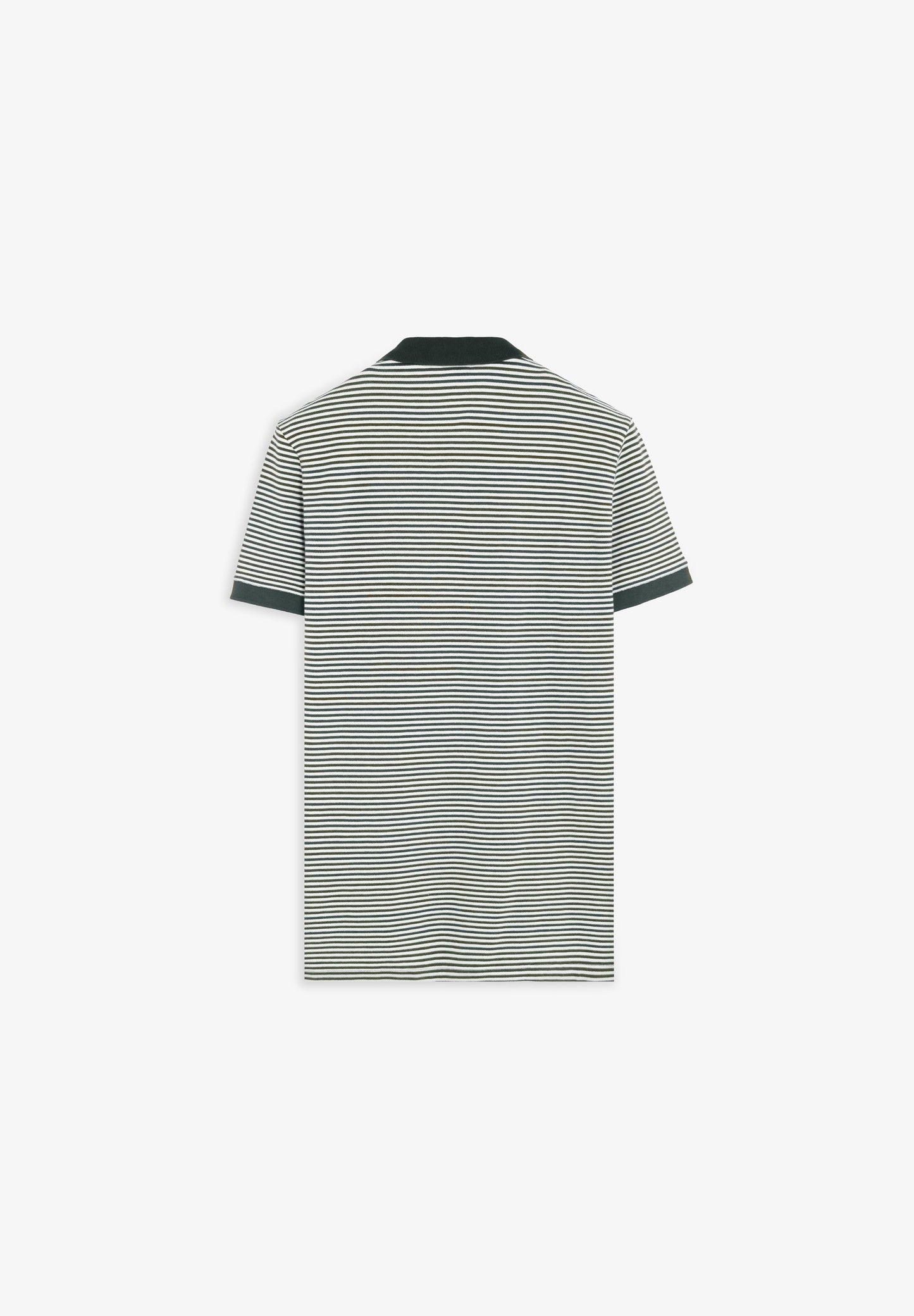 CONTRAST STRIPED POLO SHIRT