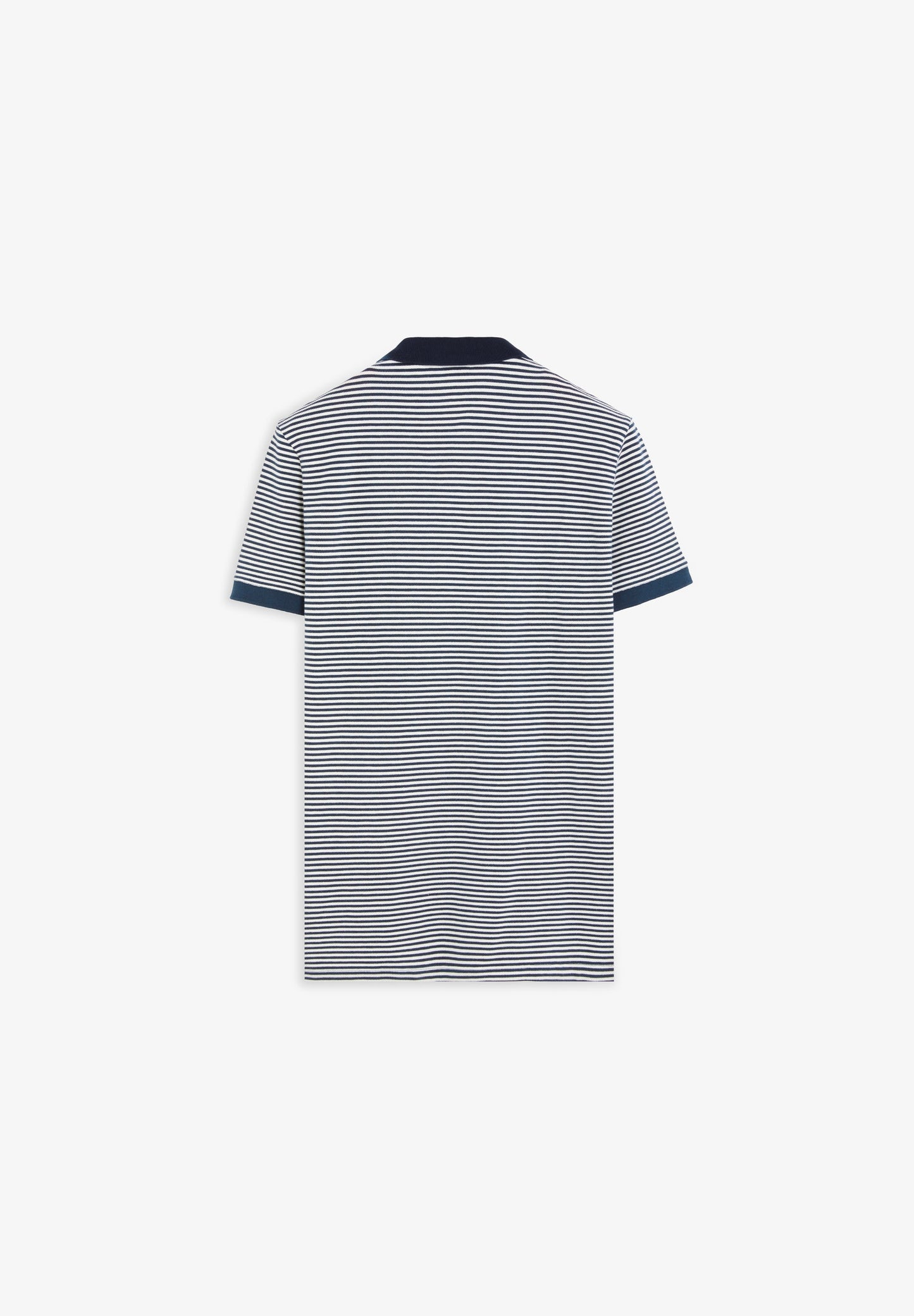 CONTRAST STRIPED POLO SHIRT