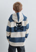 SCSTRIPES SKULL HOODIE KIDS