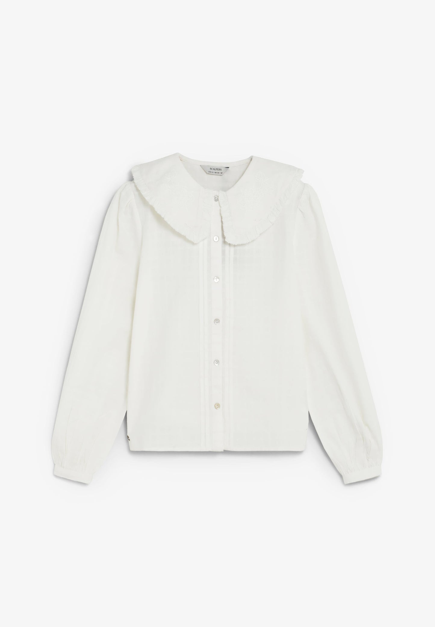 SCEMB COLLAR BLOUSE GIRLS