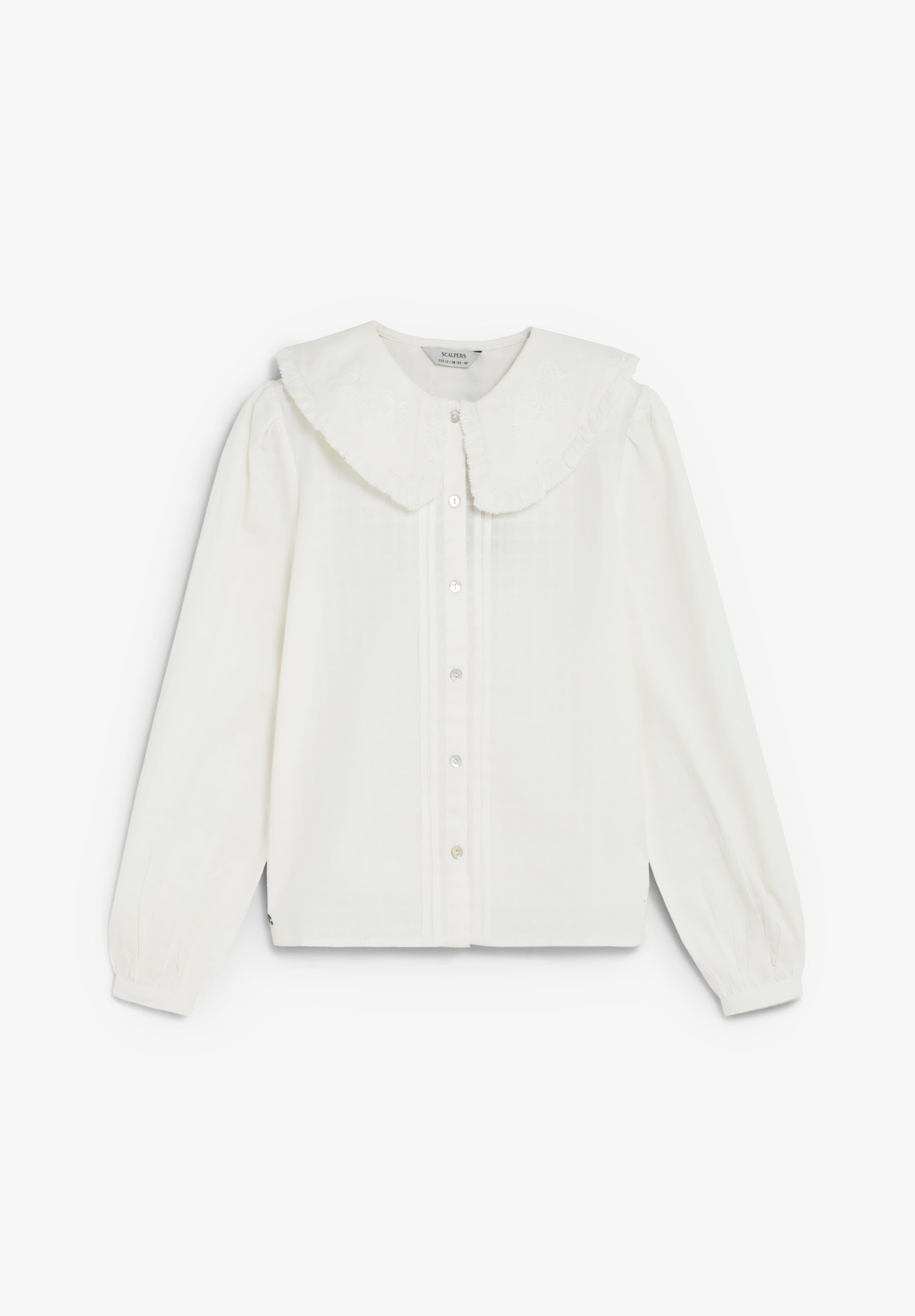 SCEMB COLLAR BLOUSE GIRLS