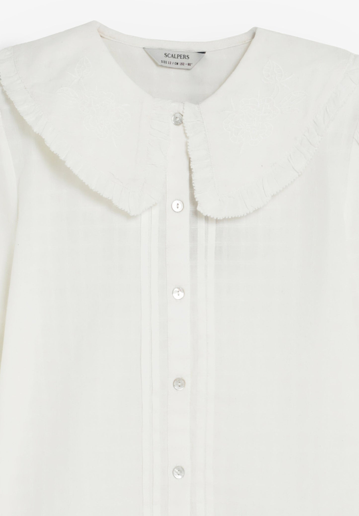 SCEMB COLLAR BLOUSE GIRLS