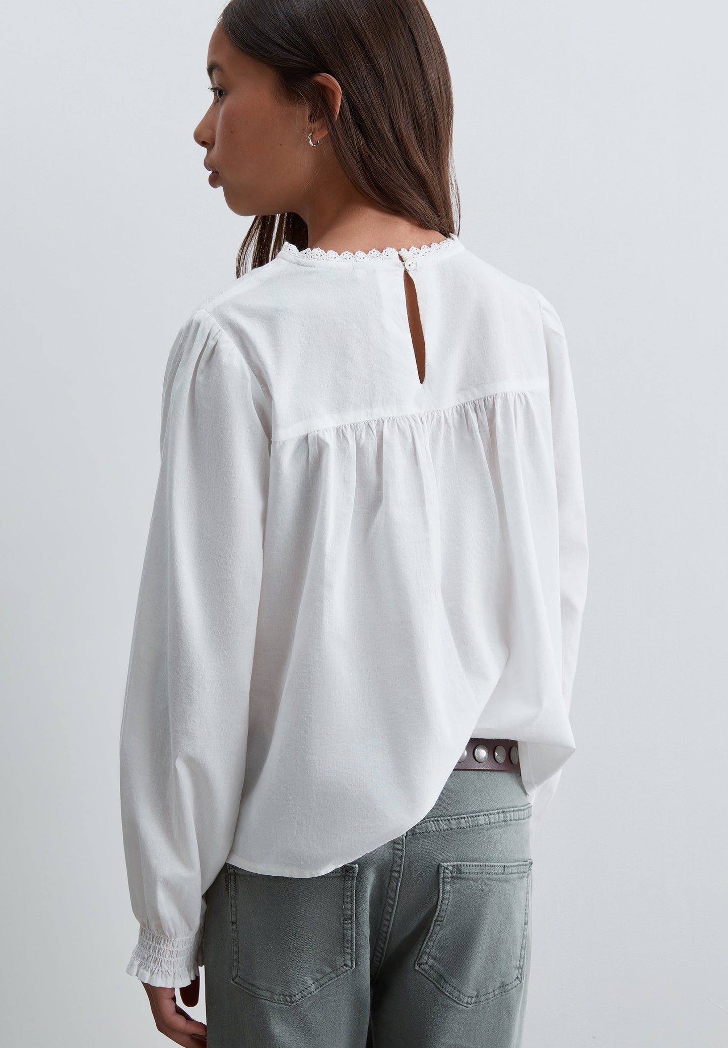 SCLACE BLOUSE GIRLS
