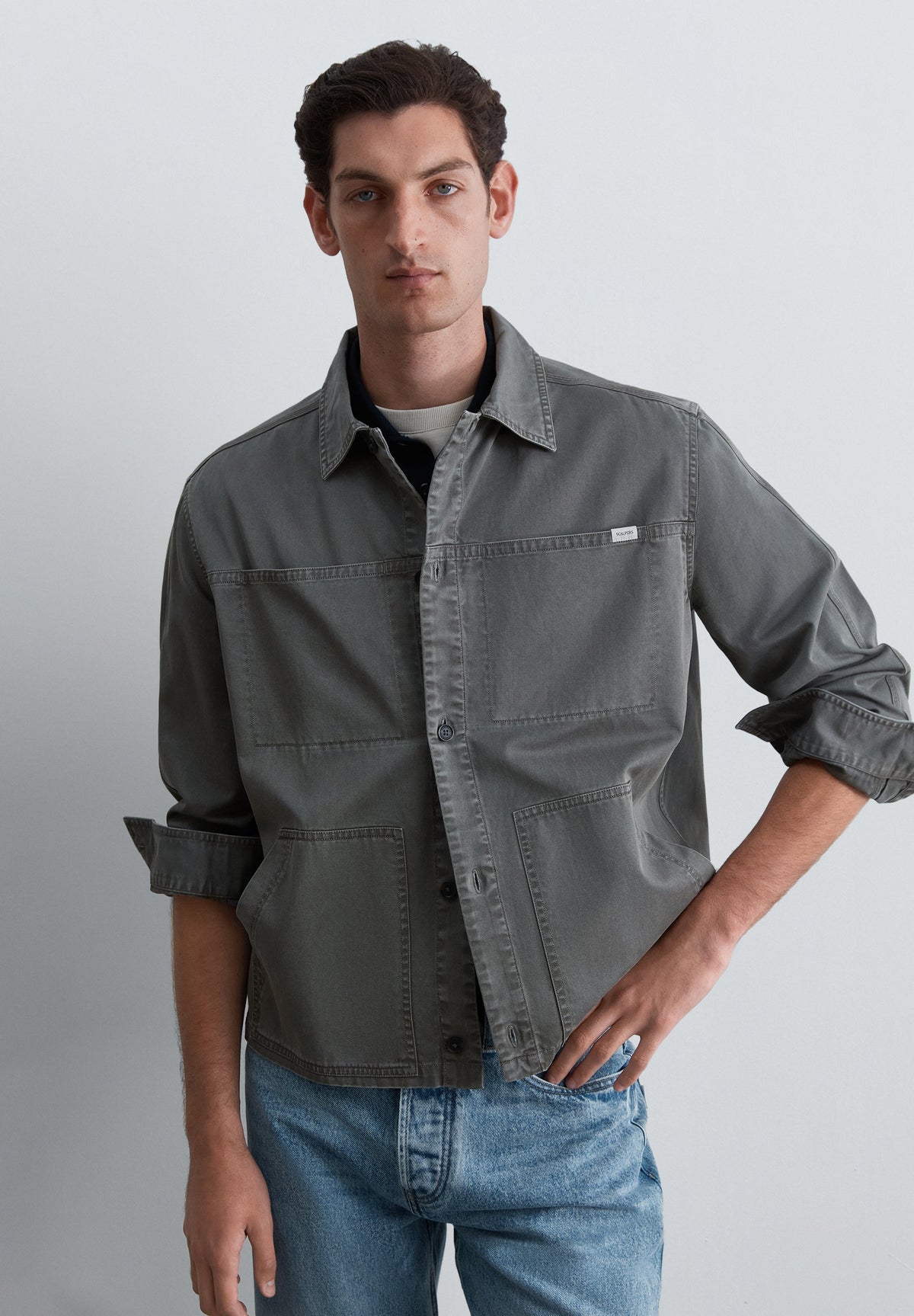 SCMILITARY OVERSHIRT