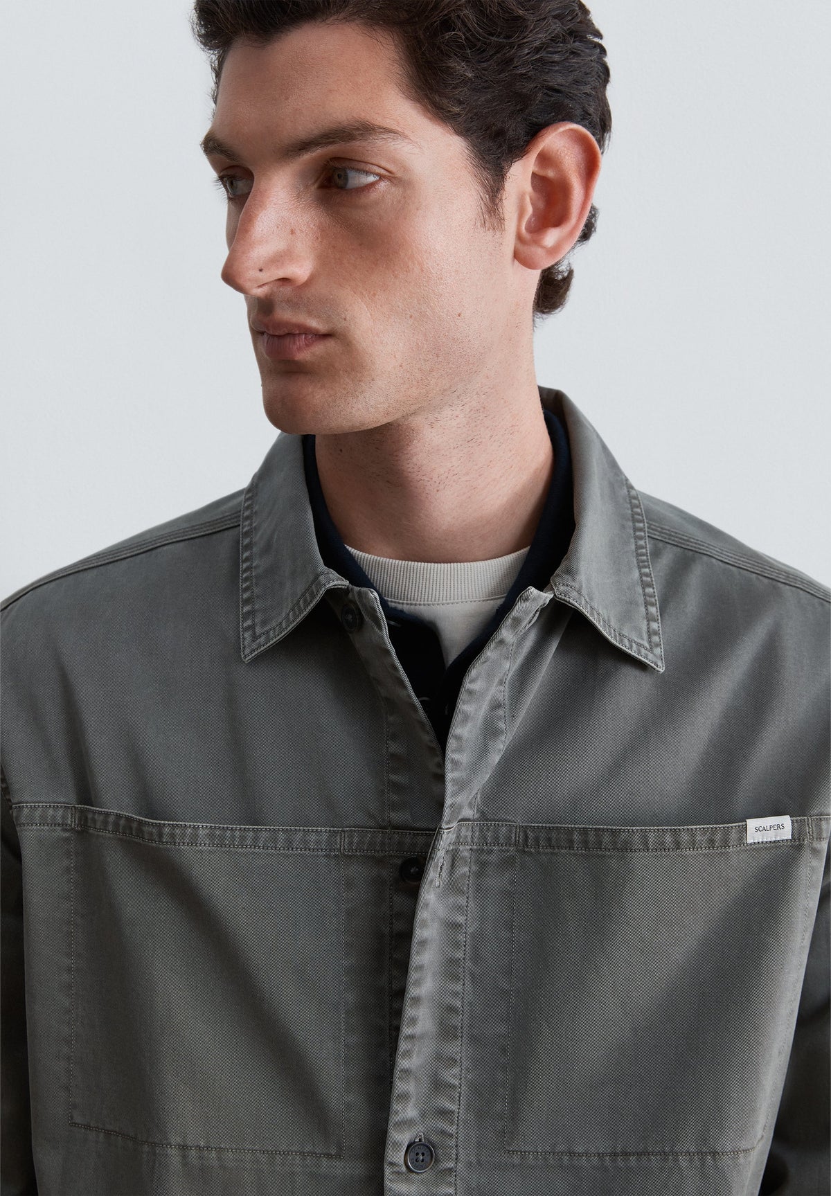 SCMILITARY OVERSHIRT