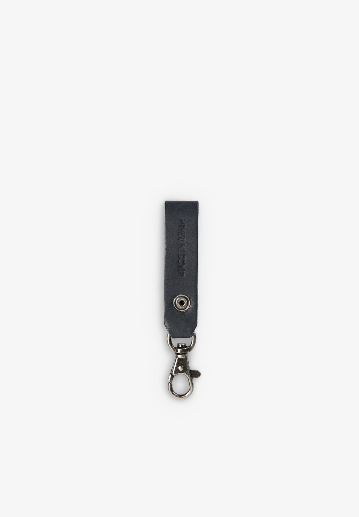 SCSKULL LEATHER KEYCHAIN