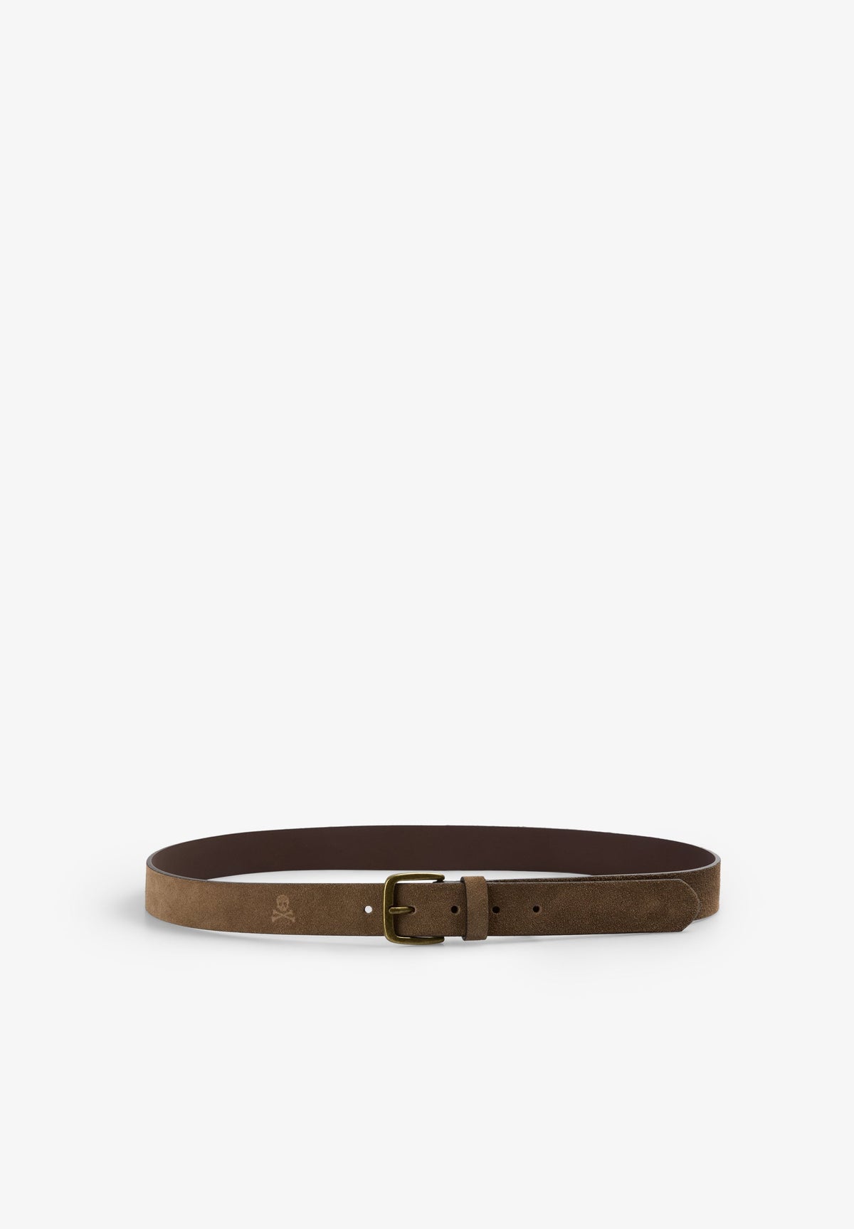 SCSKULL SUEDE BELT