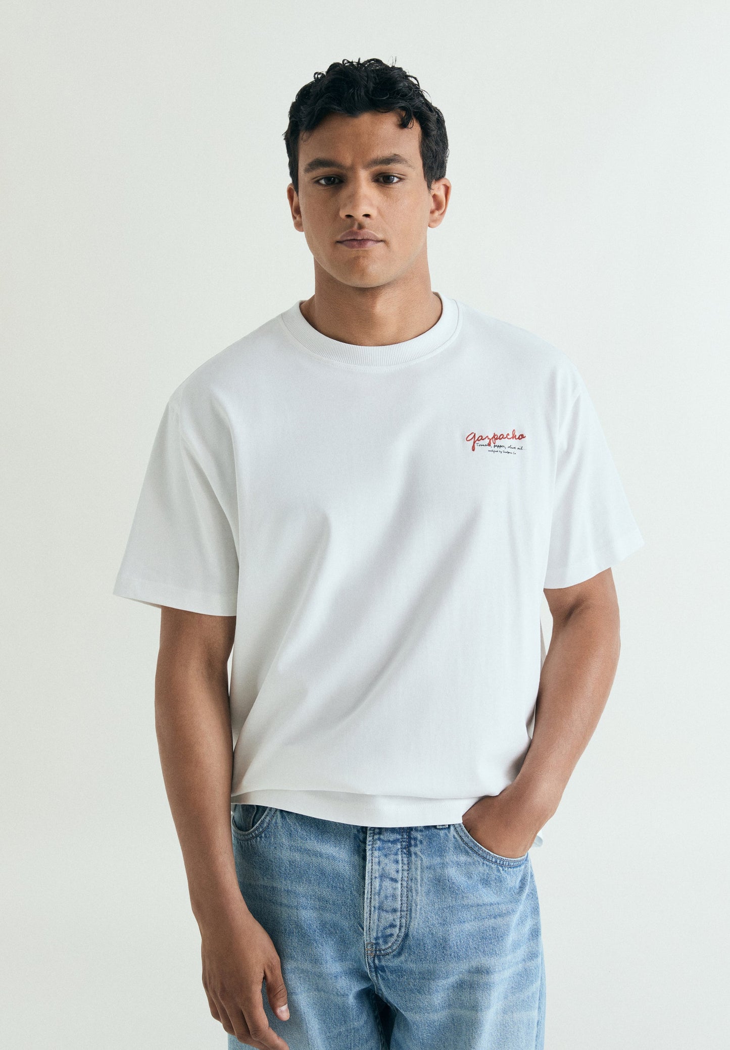 HEAVY WEIGHT PRINT T-SHIRT