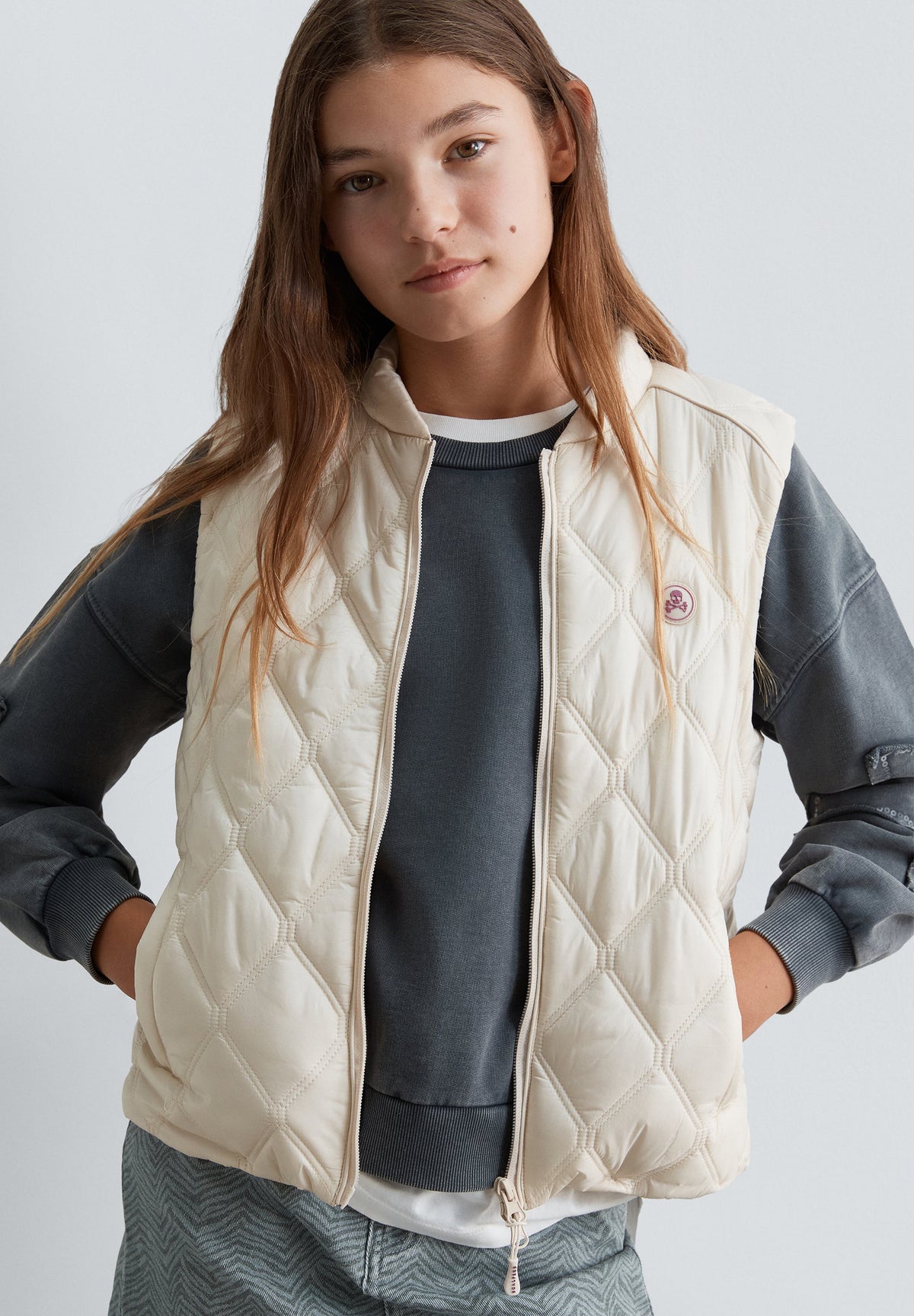 SCGSTAAD VEST GIRLS