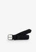 BRAIDED SUEDE BELT
