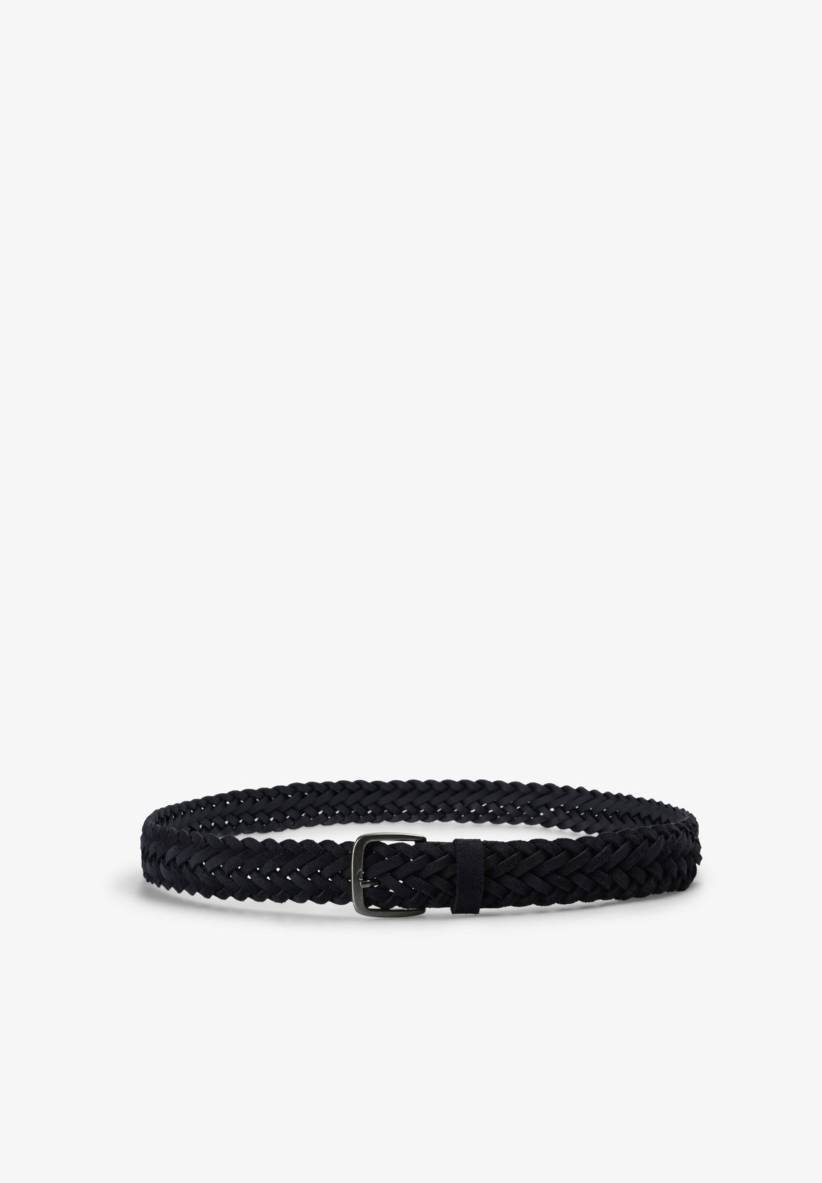 BRAIDED SUEDE BELT