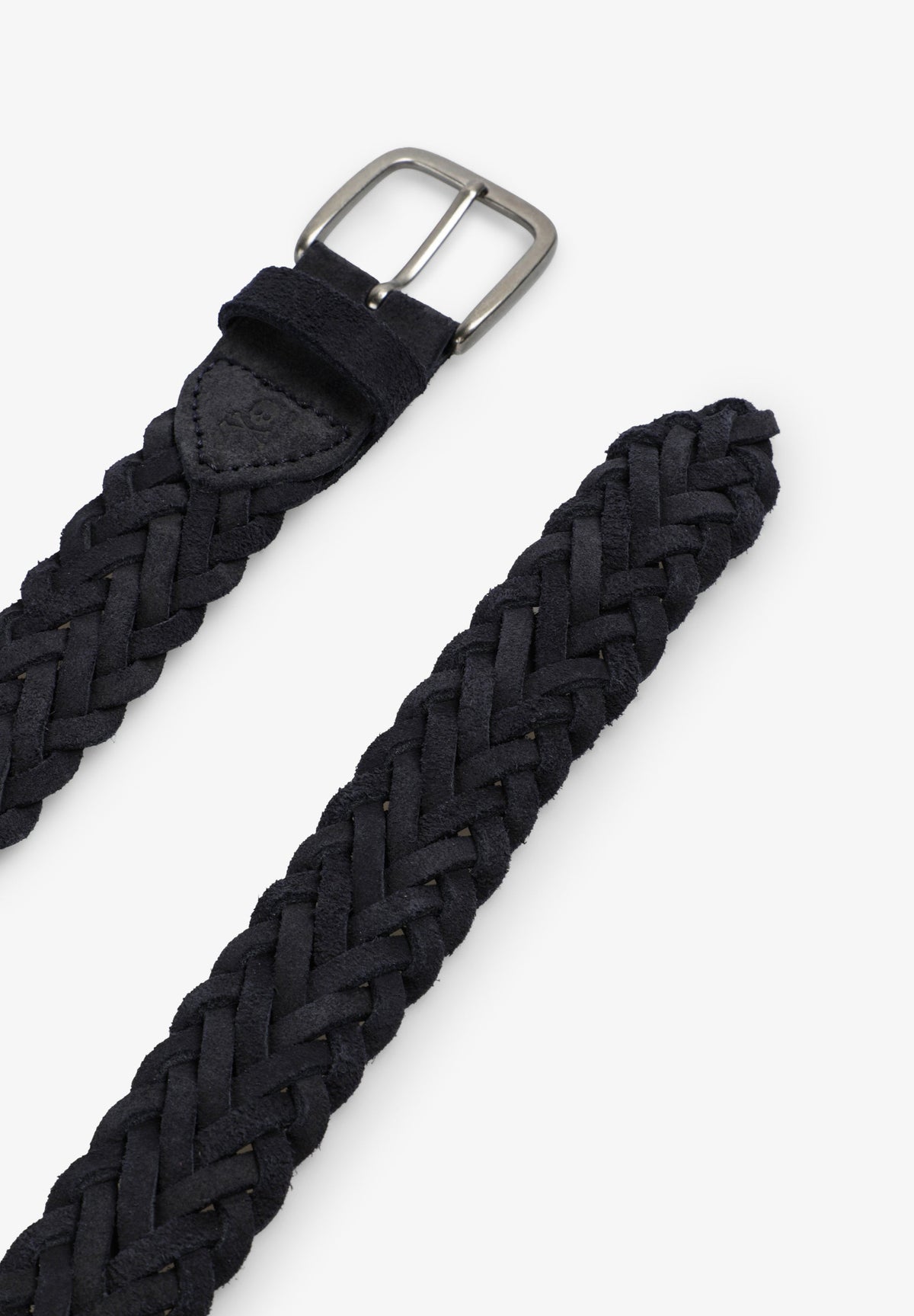 BRAIDED SUEDE BELT