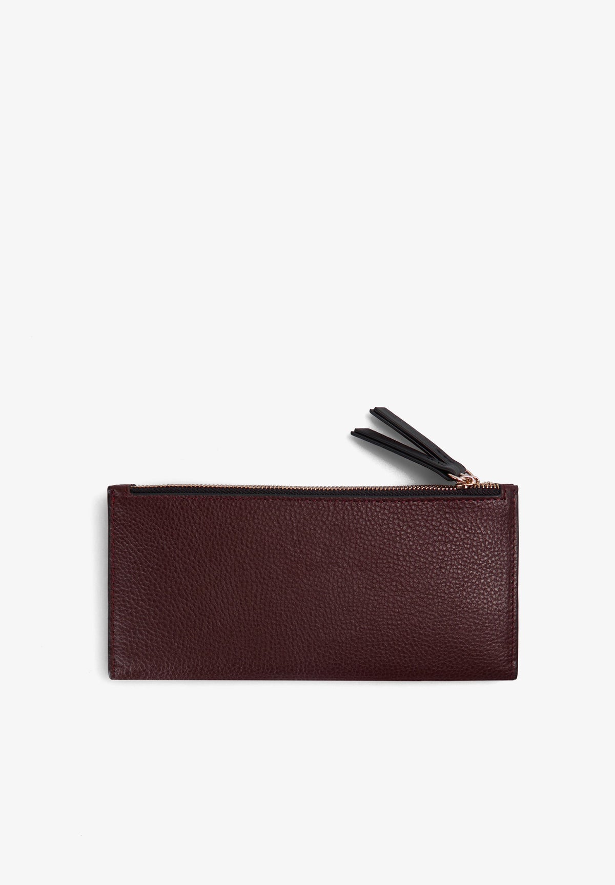 ELONGATED LEATHER WALLET