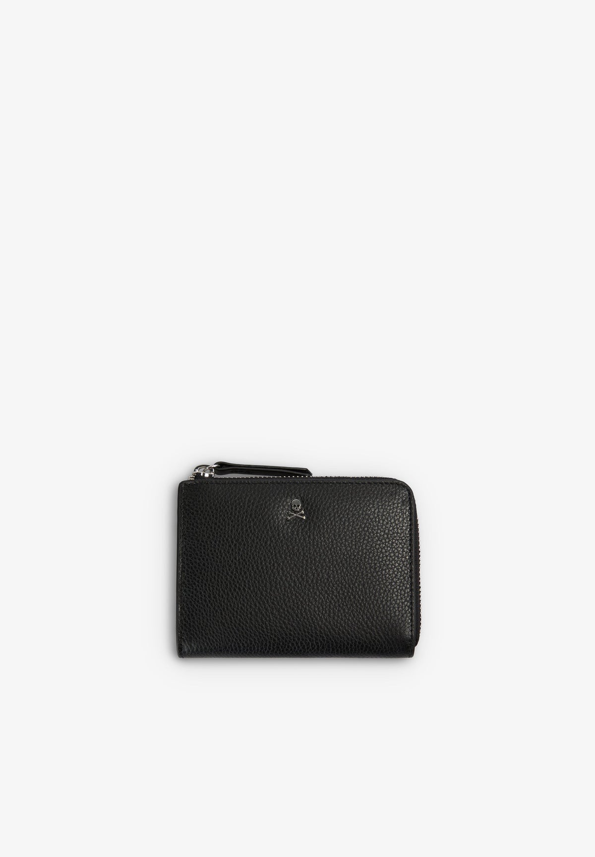 LEATHER COIN PURSE WITH ZIP