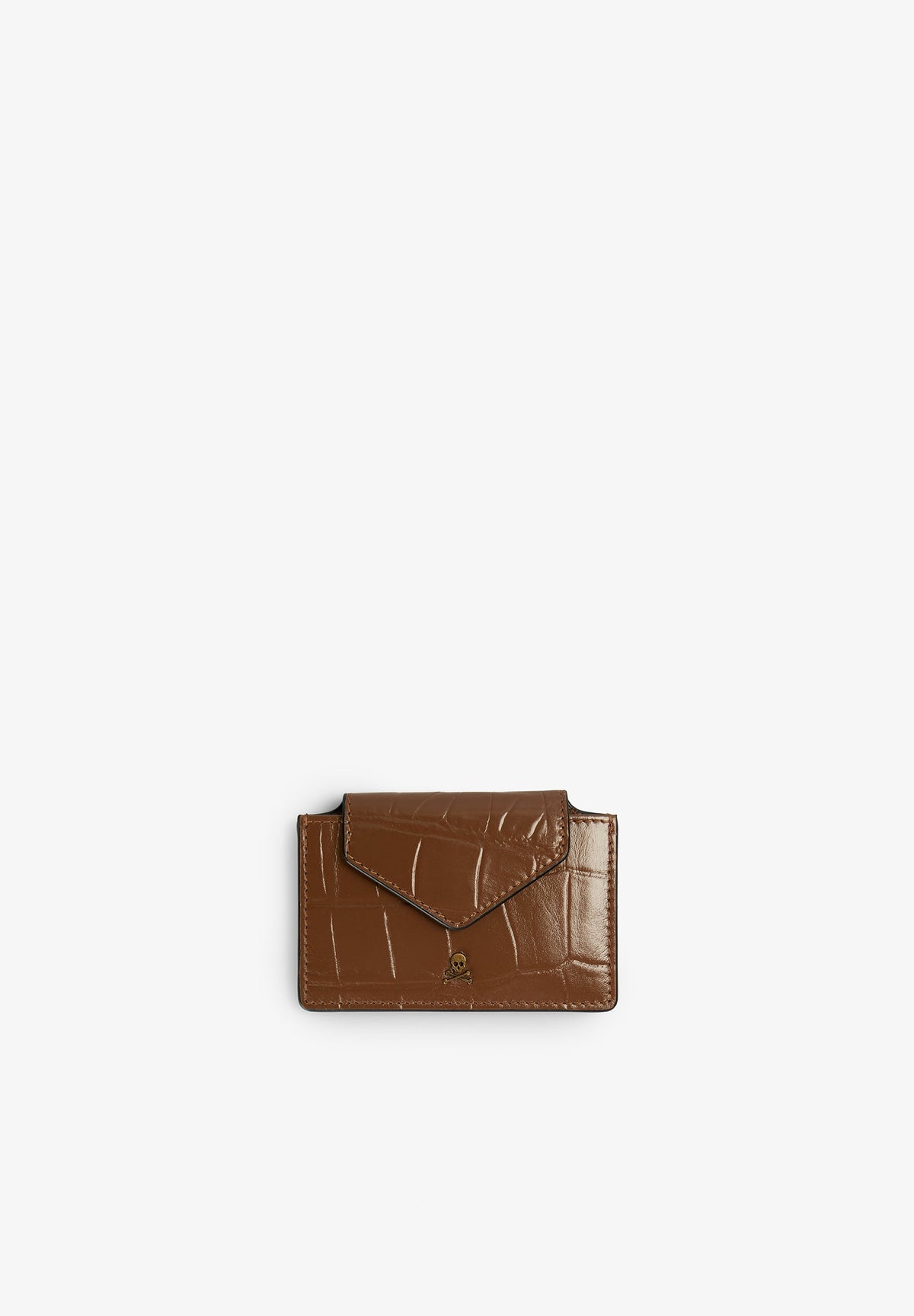 SCFLAT LEATHER CARDHOLDER
