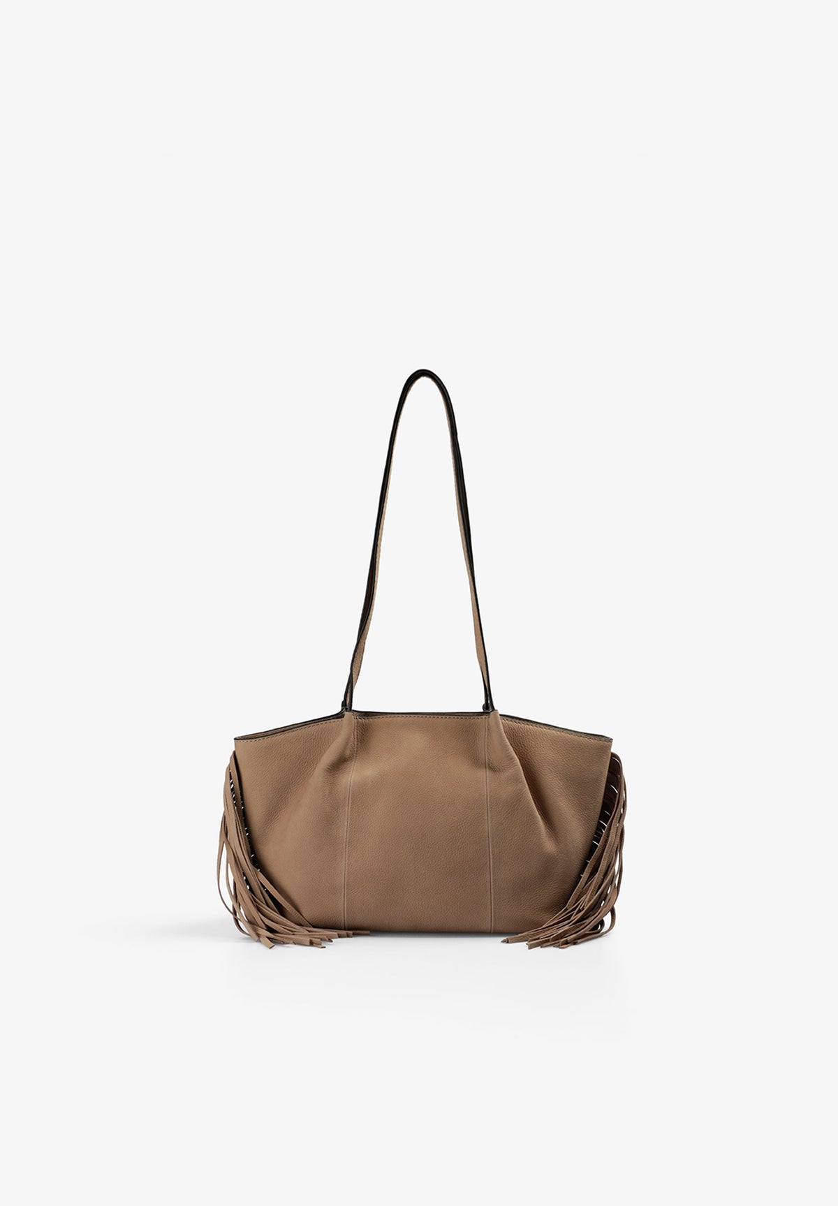 FRINGED SHOULDER BAG