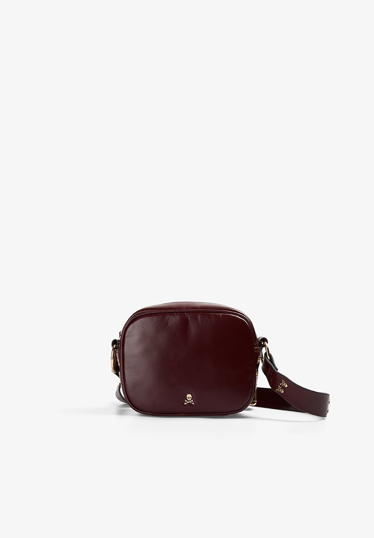 LEATHER SKULL BAG