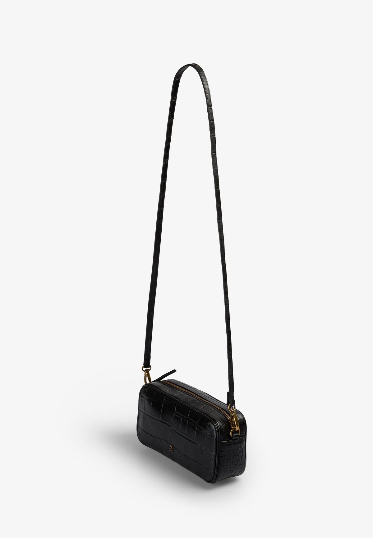 SCNEWSKULL MINI LEATHER BAG