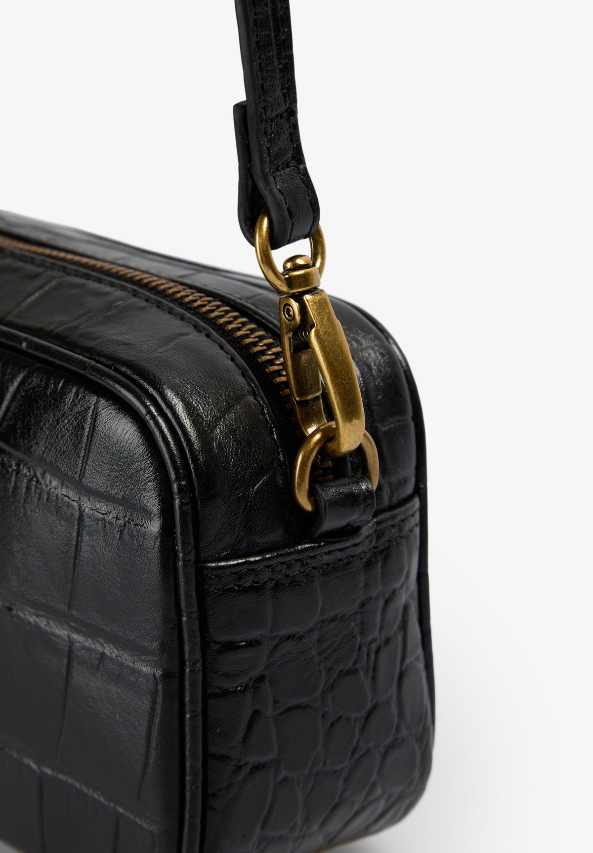 SCNEWSKULL MINI LEATHER BAG