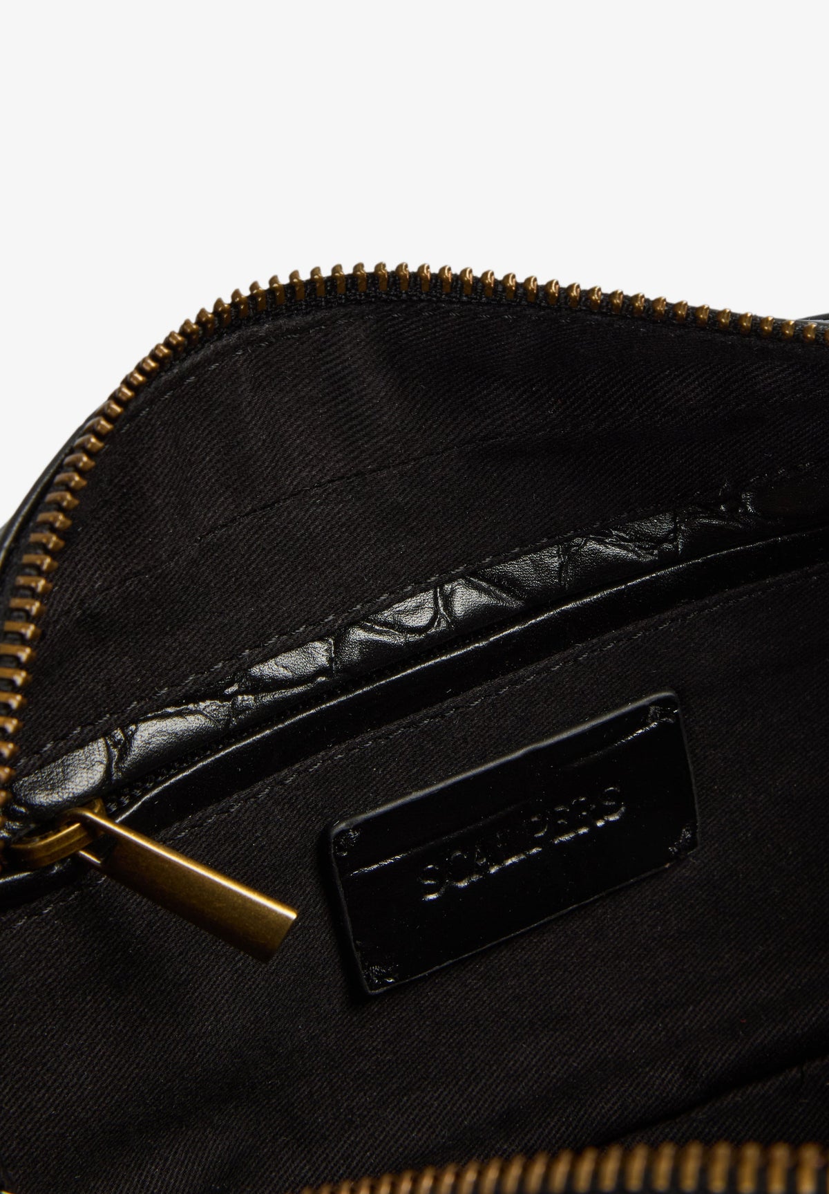 SCNEWSKULL MINI LEATHER BAG