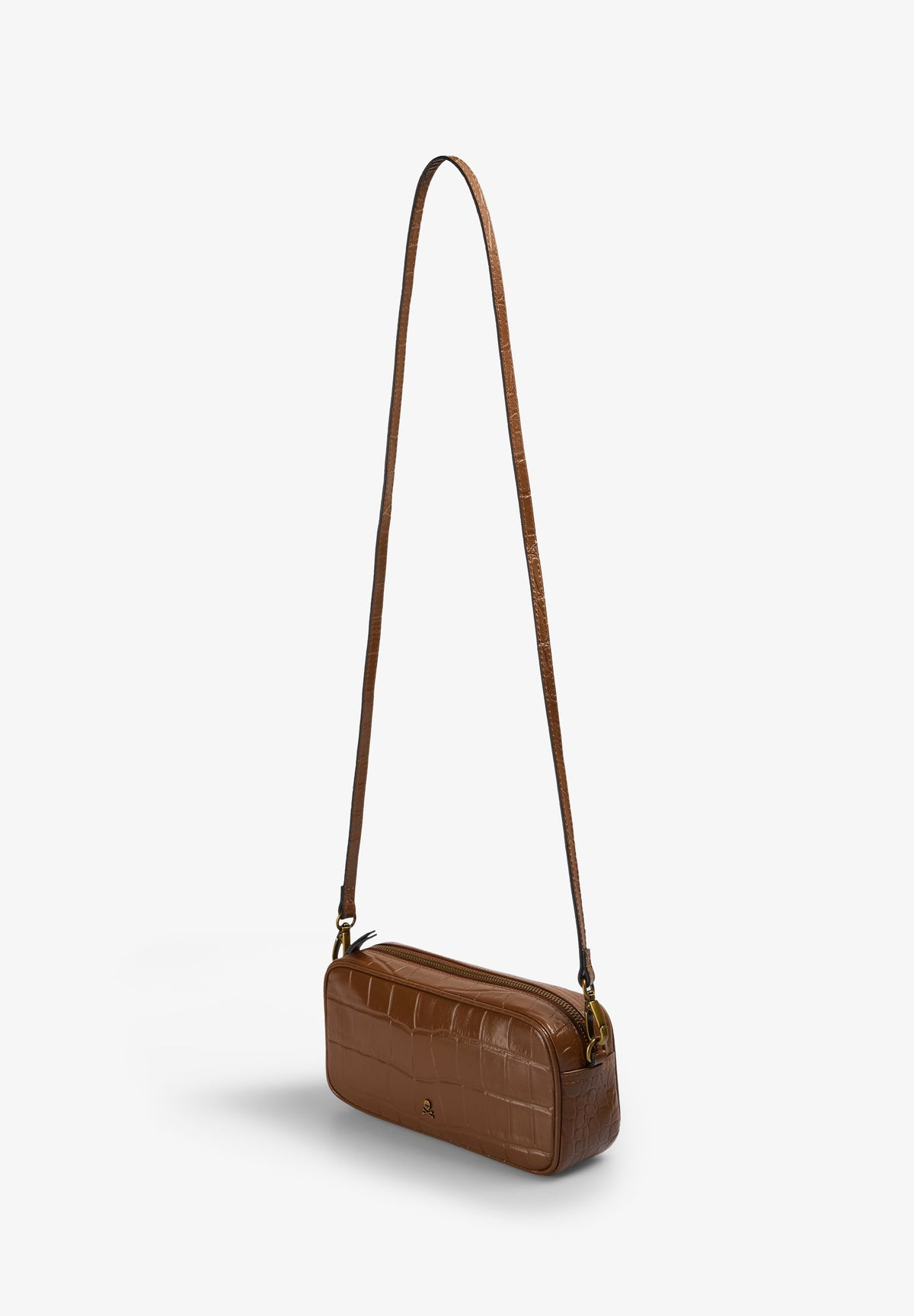 SCNEWSKULL MINI LEATHER BAG