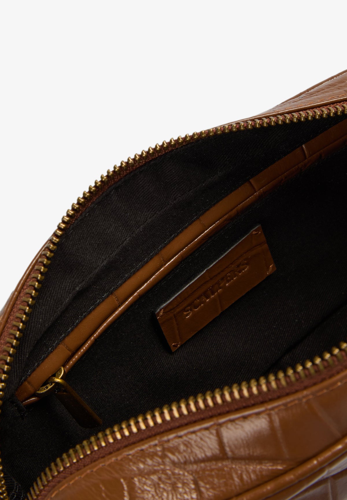SCNEWSKULL MINI LEATHER BAG