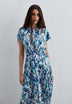 SCBELT FER PRINT DRESS