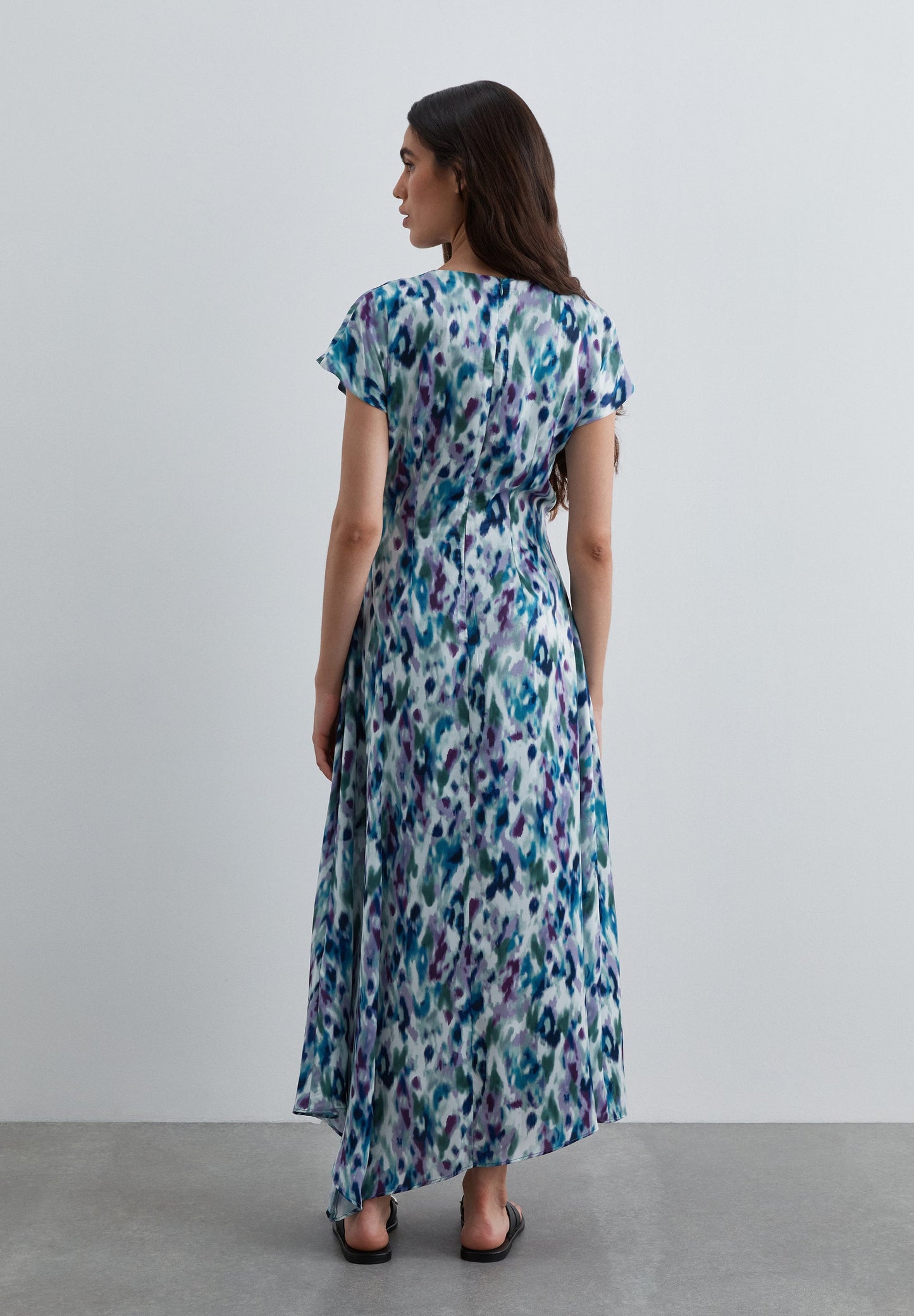 SCBELT FER PRINT DRESS