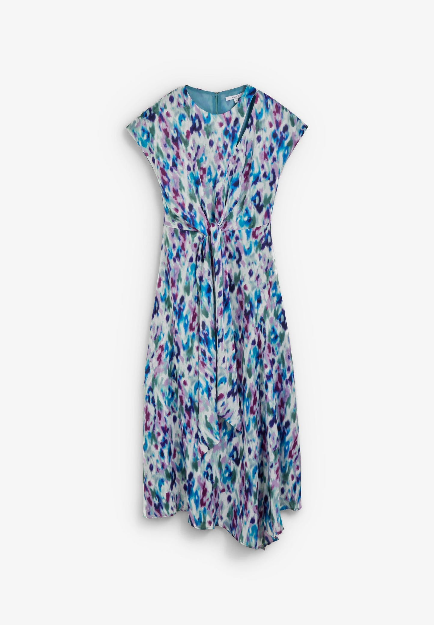SCBELT FER PRINT DRESS