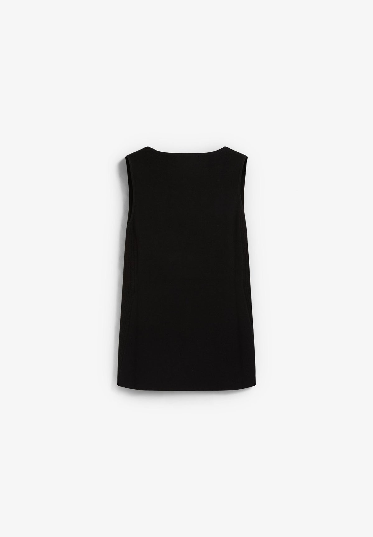 BUTTONED KNIT VEST