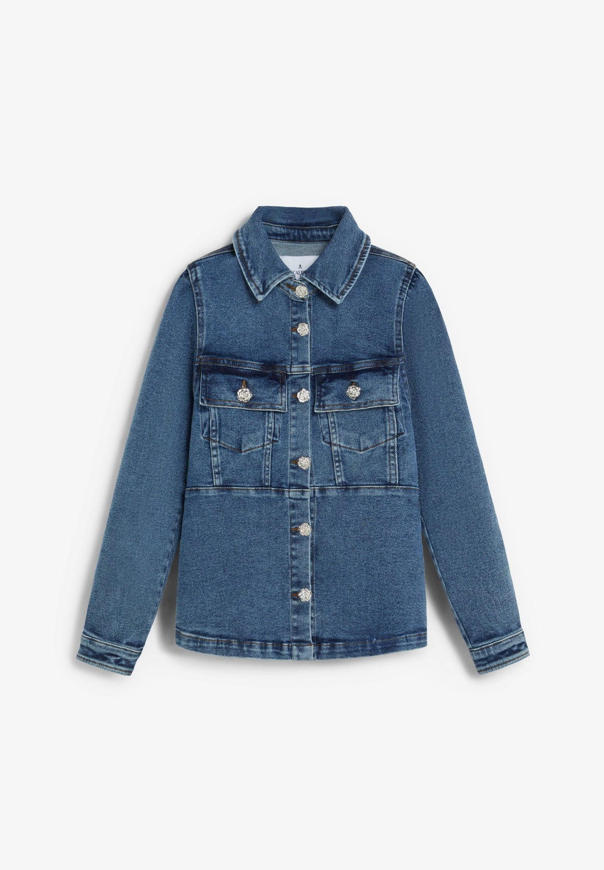 DENIM SHIRT WITH BELT