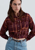 SCCHECK HALTER PRINT SHIRT