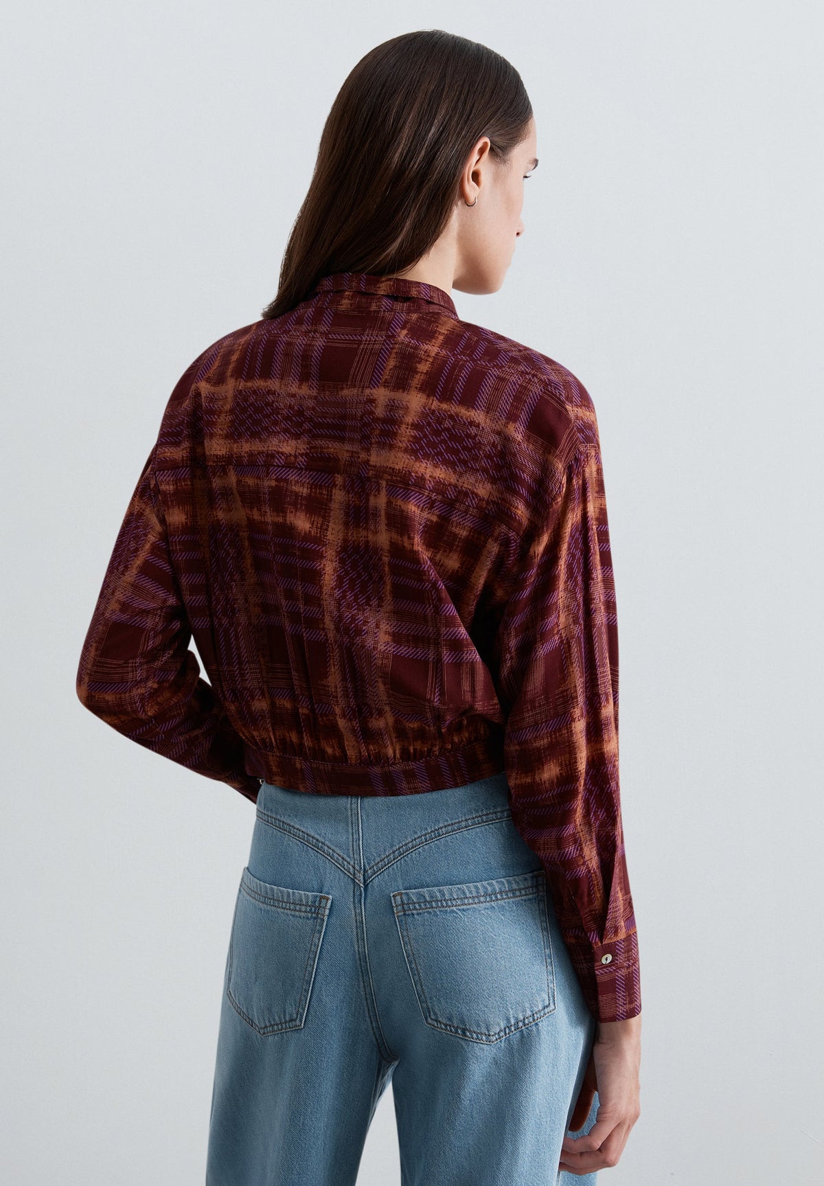 SCCHECK HALTER PRINT SHIRT