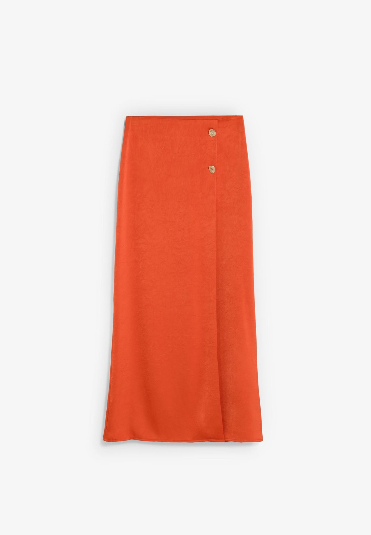 STRAIGHT SATIN SKIRT