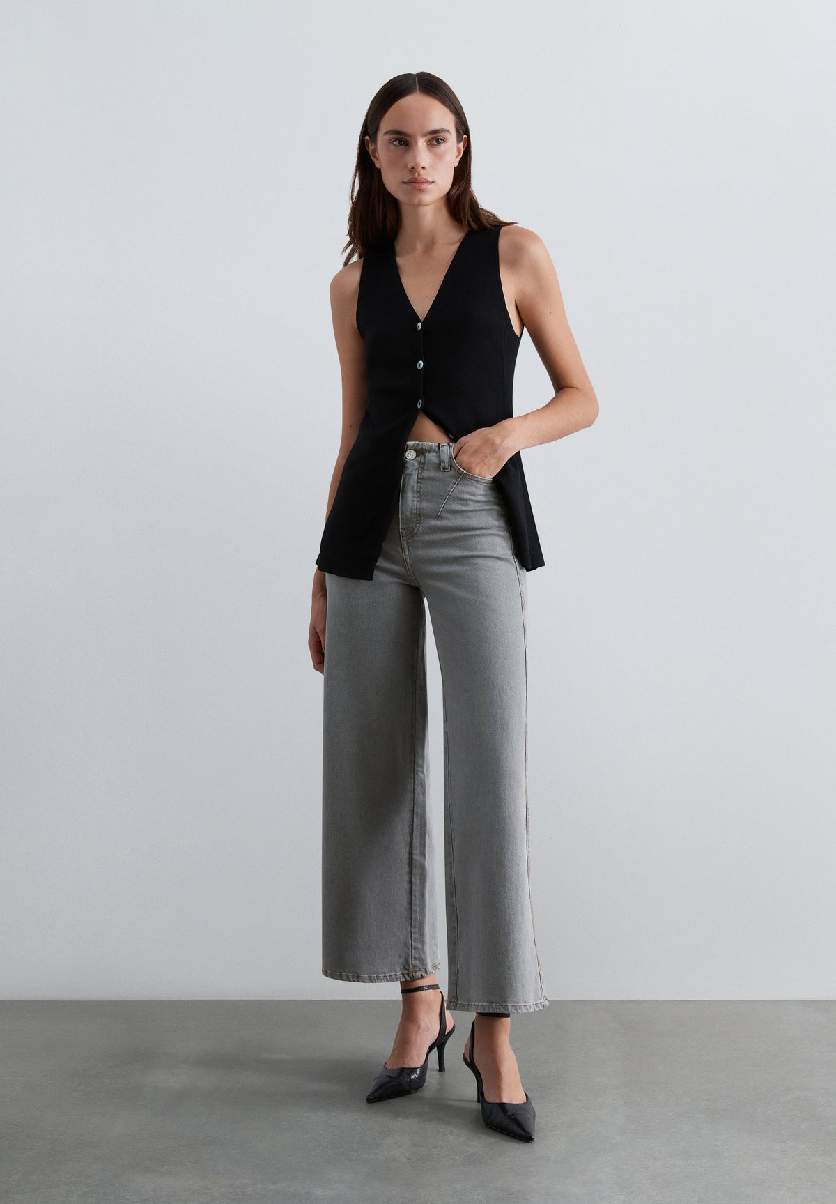 SCCULOTTE DENIM PANT