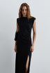 SCDRAPPED PAD JERSEY DREES