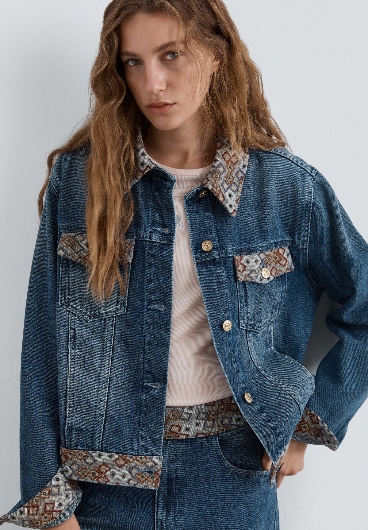 SCETNIC TRIZE DENIM JACKET