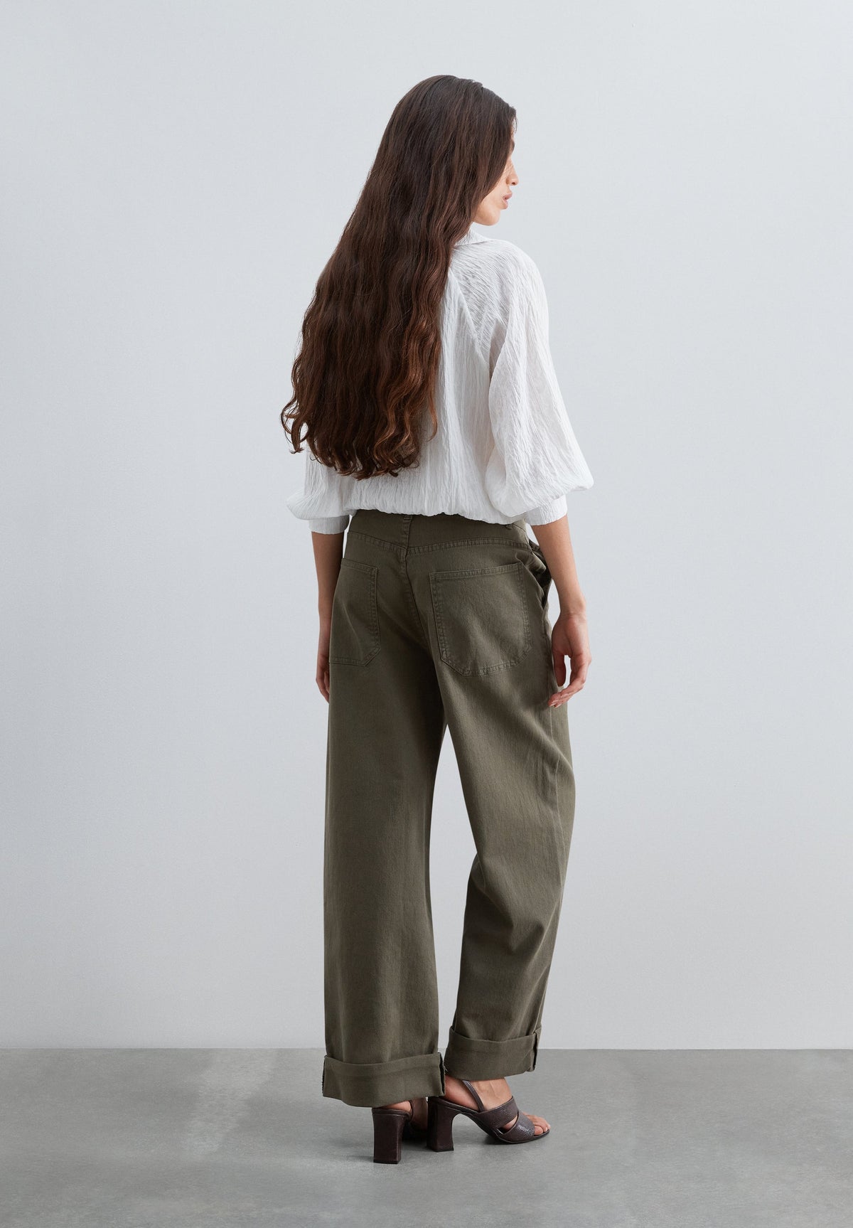 SCFOLDED DENIM PANT