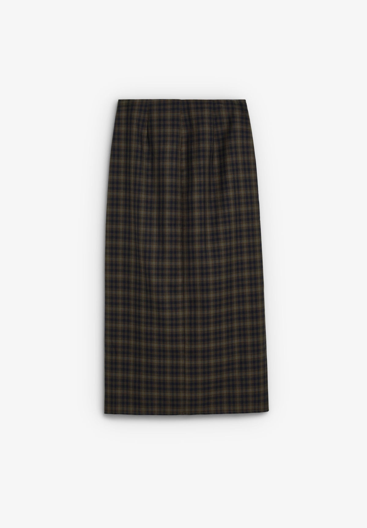 SCGREENCHECK BELT SKIRT