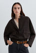 SCKNITTY LUREX BOMBER JACKET
