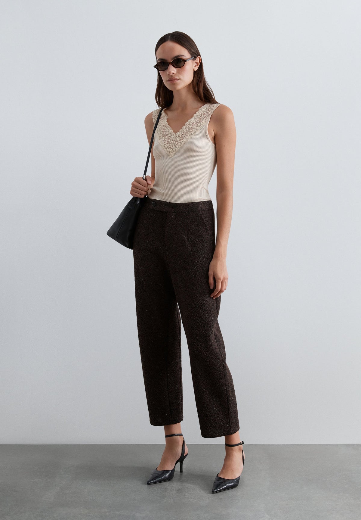 SCKNITTY LUREX PANT